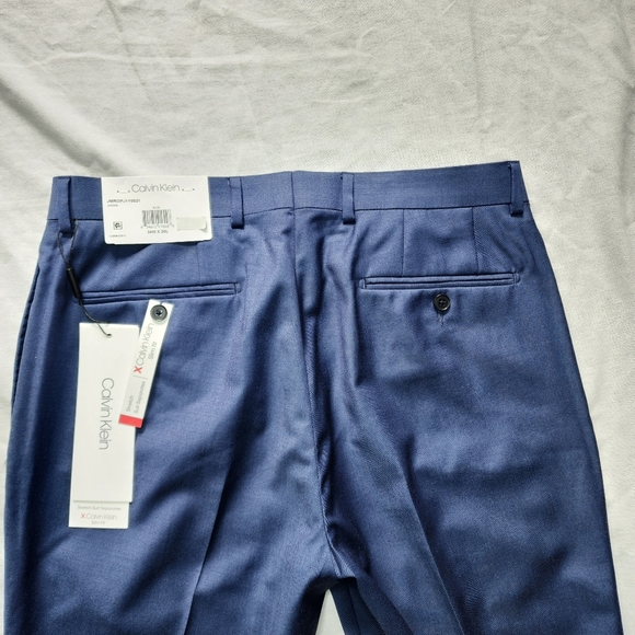 CALVIN KLEIN Blue Jerome Slim Fit Pant. NWT. - Picture 5 of 9